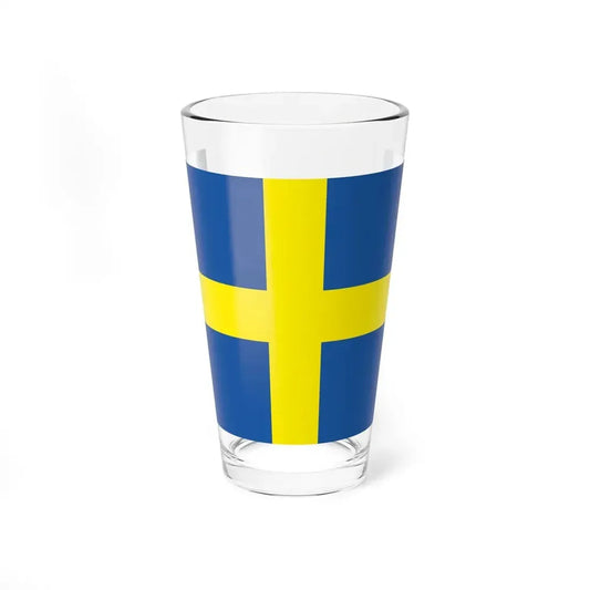 Flag of Verona Italy - Pint Glass 16oz 16oz - Go Mug Yourself