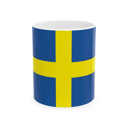 Flag of Verona Italy - White Coffee Mug 11oz - Go Mug Yourself