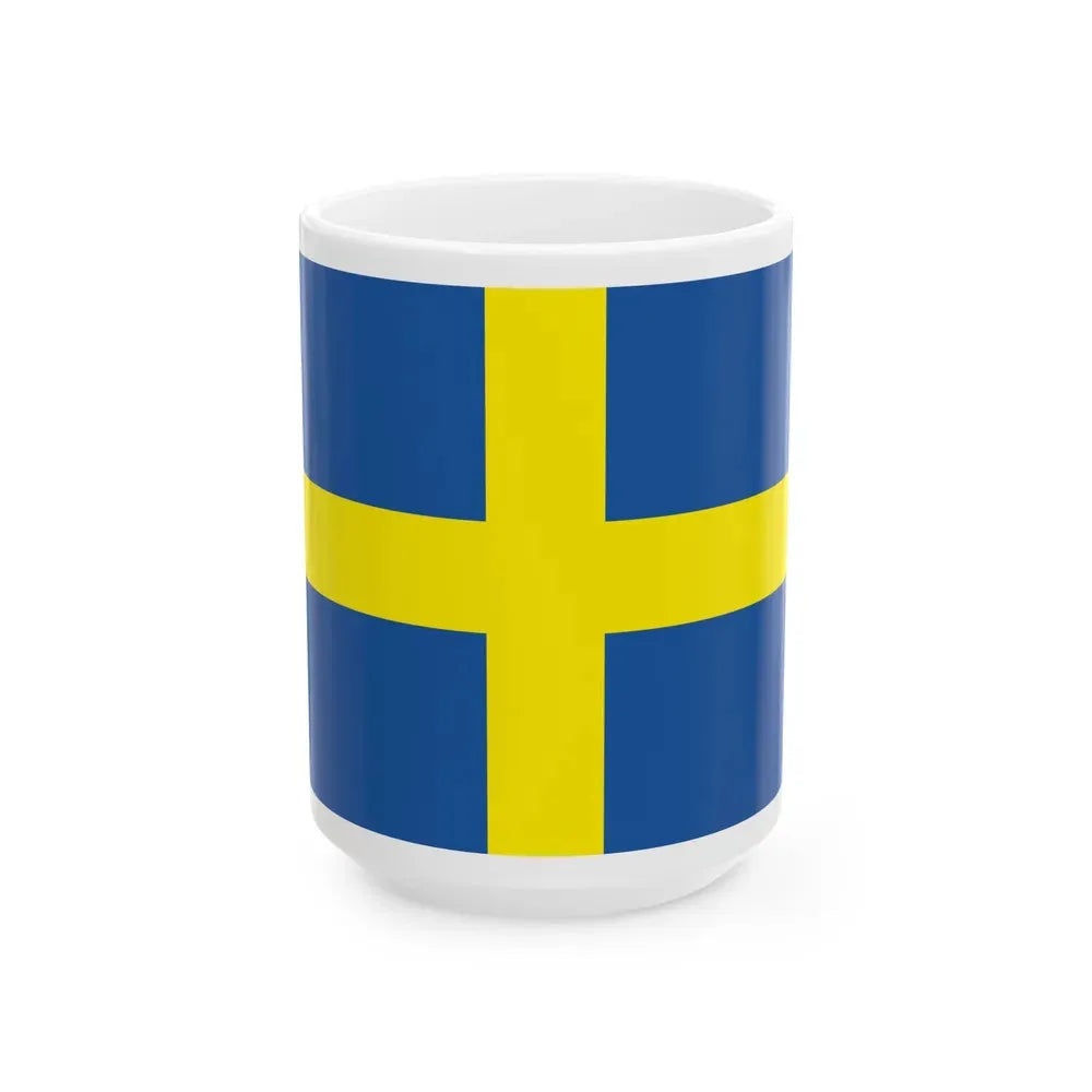 Flag of Verona Italy - White Coffee Mug 15oz - Go Mug Yourself