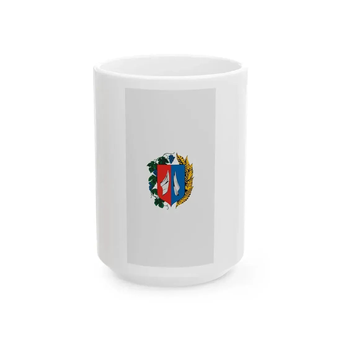 Flag of Verpelet vertical (Hungary) White Coffee Mug 15oz - Go Mug Yourself