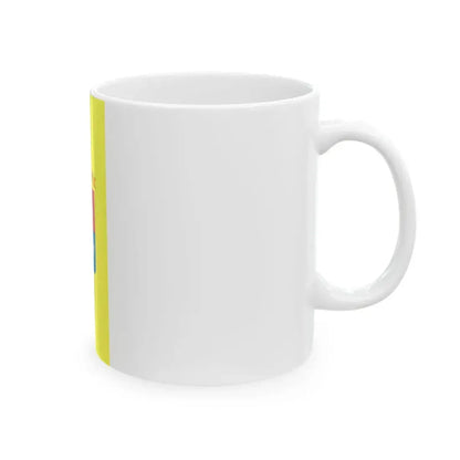 Flag of Vertesacsa (Hungary) White Coffee Mug - Go Mug Yourself