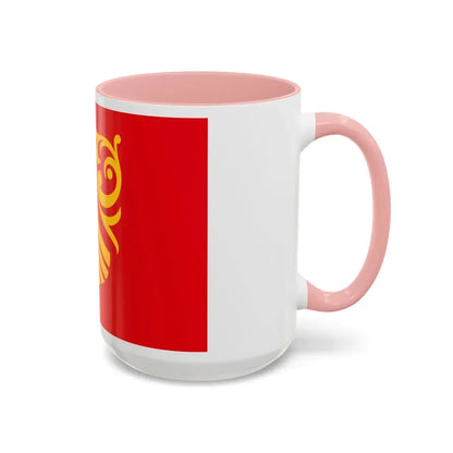 Flag of Vestfold og Telemark Norway - Accent Coffee Mug - Go Mug Yourself