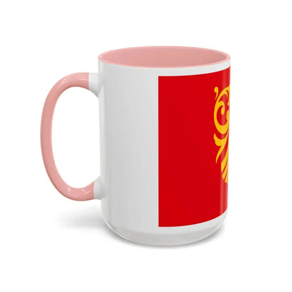 Flag of Vestfold og Telemark Norway - Accent Coffee Mug - Go Mug Yourself