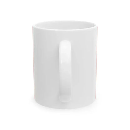 Flag of Vestfold og Telemark Norway - White Coffee Mug - Go Mug Yourself