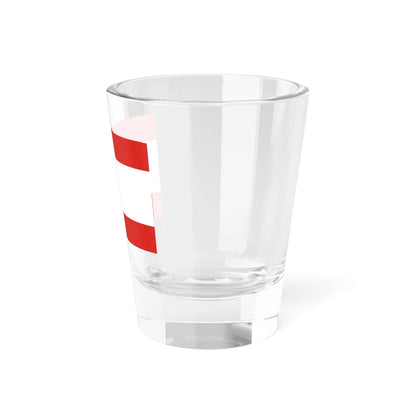Flag of Veszprem 1941 (Hungary) Shot Glass 1.5oz - Go Mug Yourself