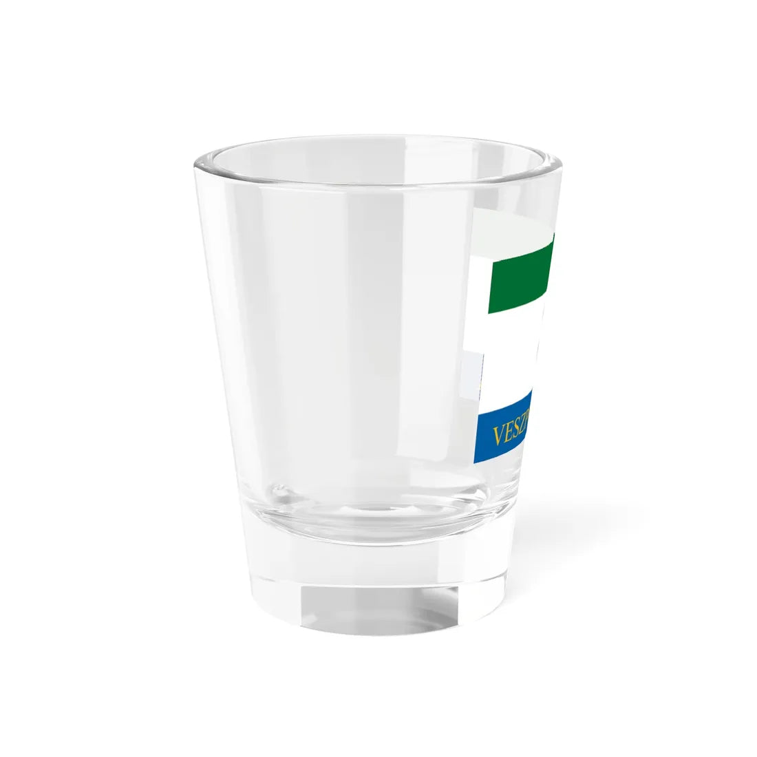 Flag of Veszpremgalsa (Hungary) Shot Glass 1.5oz - Go Mug Yourself
