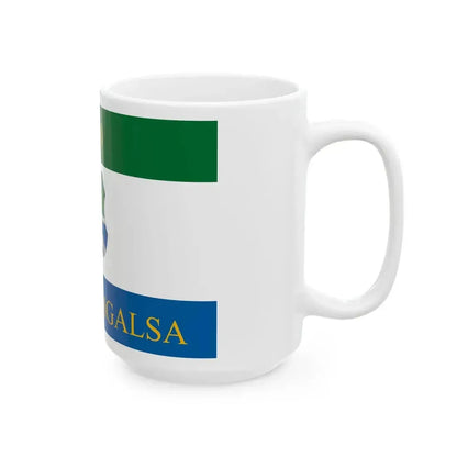 Flag of Veszpremgalsa (Hungary) White Coffee Mug - Go Mug Yourself