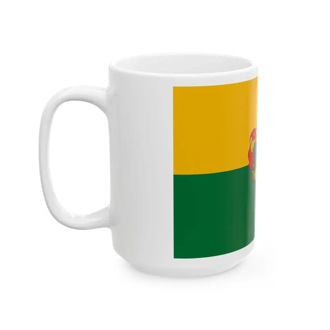 Flag of Veszto (Hungary) White Coffee Mug - Go Mug Yourself