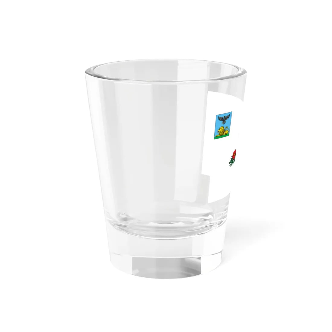 Flag of Veydelevsky rayon 2015-03 1 (Russia) Shot Glass 1.5oz - Go Mug Yourself