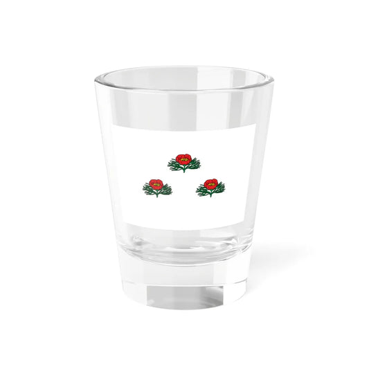 Flag of Veydelevsky rayon 2015-03 2 (Russia) Shot Glass 1.5oz 1.5oz - Go Mug Yourself