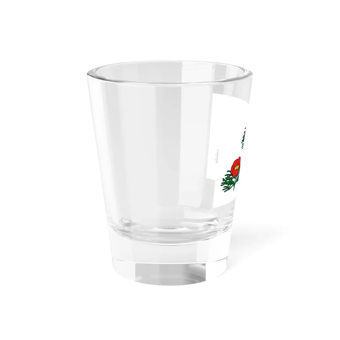 Flag of Veydelevsky rayon (Russia) Shot Glass 1.5oz - Go Mug Yourself