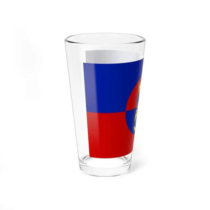 Flag of Vibo Valentia (Italy) Pint Glass 16oz - Go Mug Yourself