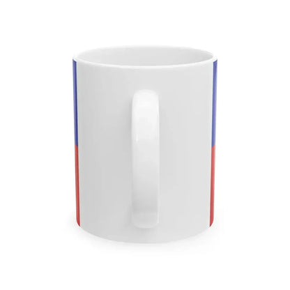 Flag of Vibo Valentia (Italy) White Coffee Mug - Go Mug Yourself