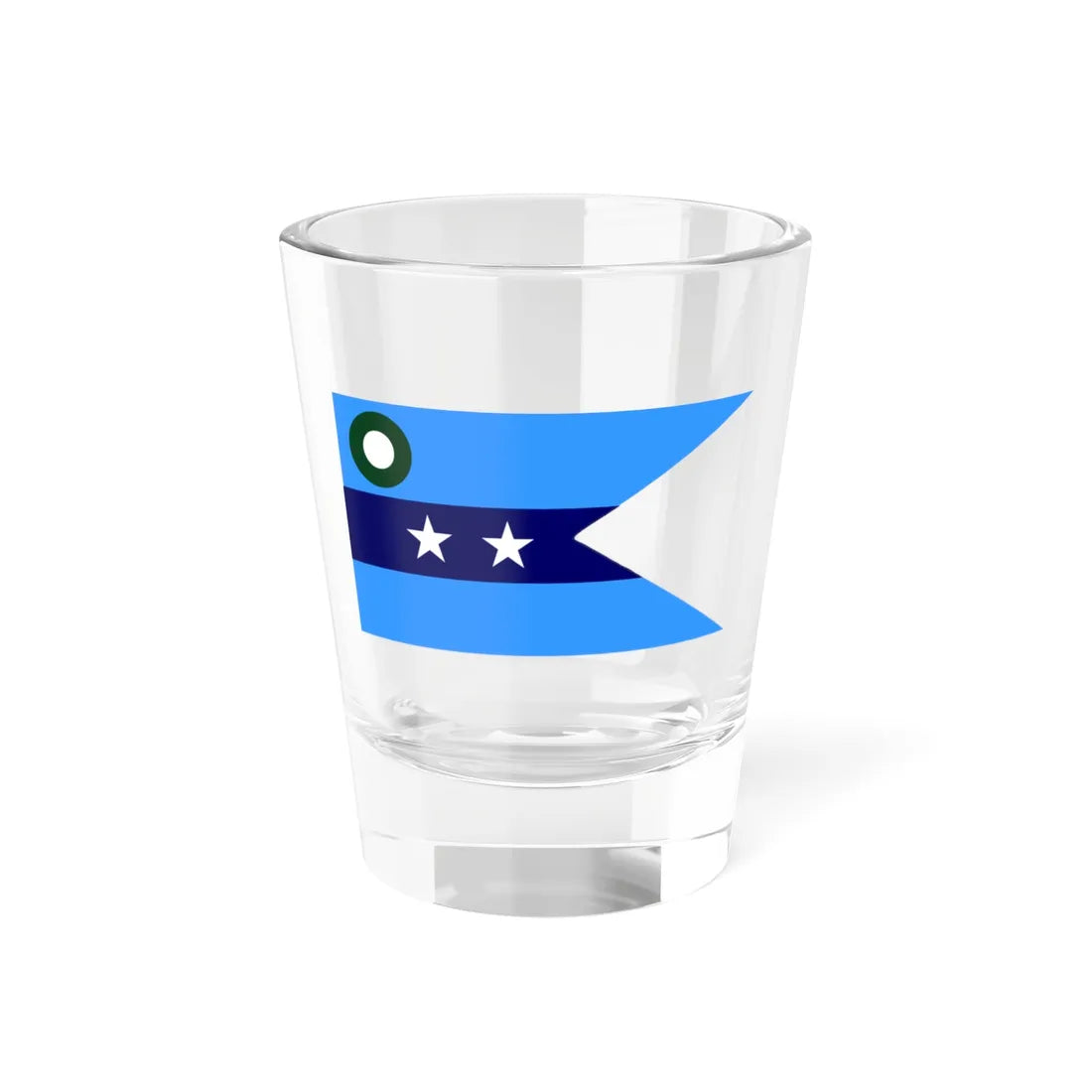Flag of Vice air marshal Pakistan (Pakistan) Shot Glass 1.5oz 1.5oz - Go Mug Yourself