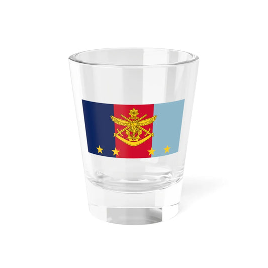 Flag of Vice Chief of Defence Force 4 star AUS (Australia) Shot Glass 1.5oz 1.5oz - Go Mug Yourself