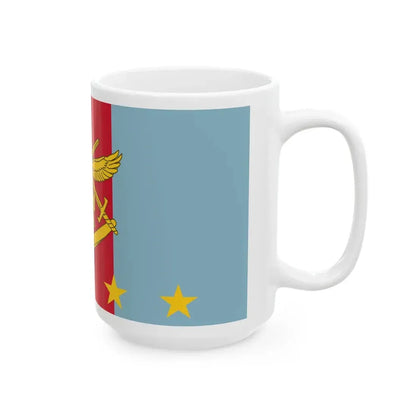 Flag of Vice Chief of Defence Force 4 star AUS (Australia) White Coffee Mug - Go Mug Yourself