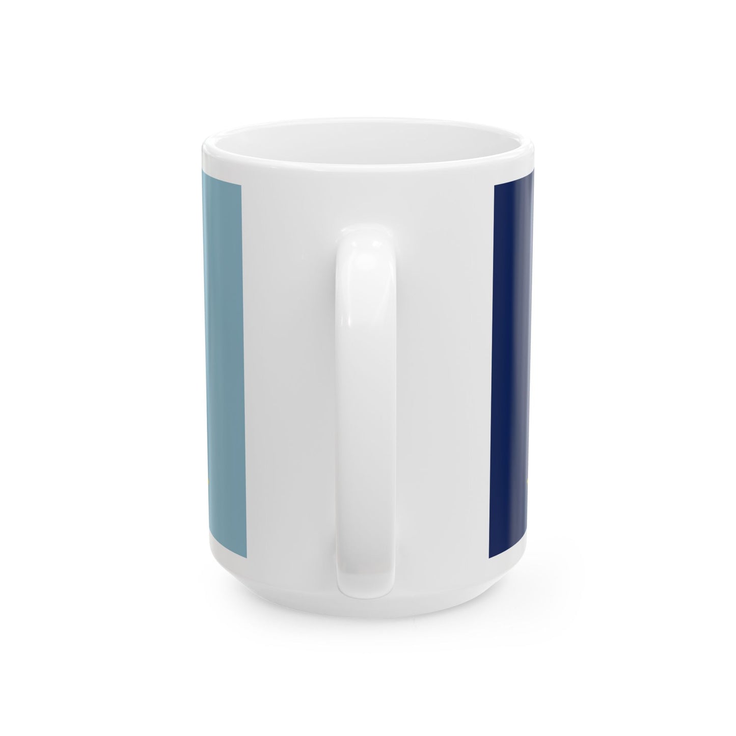 Flag of Vice Chief of Defence Force AUS (Australia) White Coffee Mug-Go Mug Yourself