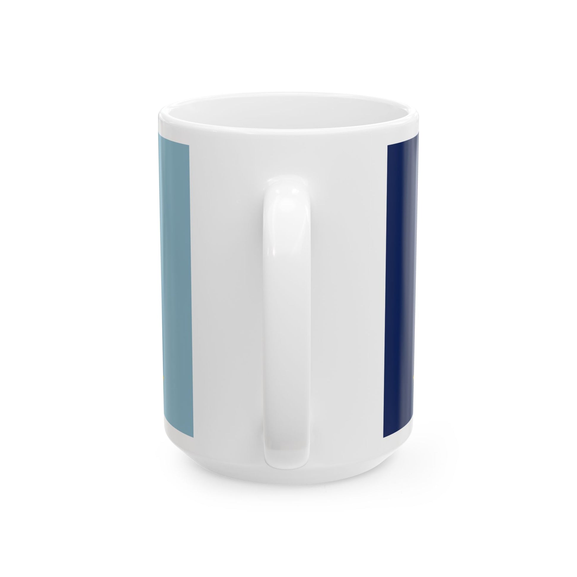 Flag of Vice Chief of Defence Force AUS (Australia) White Coffee Mug-Go Mug Yourself