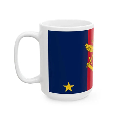 Flag of Vice Chief of Defence Force AUS (Australia) White Coffee Mug - Go Mug Yourself