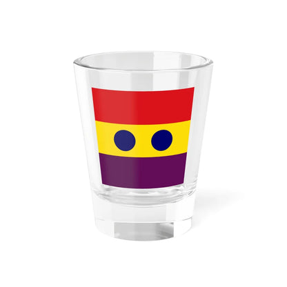 Flag of Viceadmiral of the Fleet Spanish Republic (Spain) Shot Glass 1.5oz 1.5oz - Go Mug Yourself