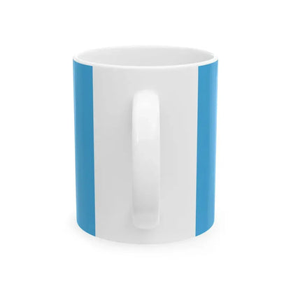 Flag of Viciebsk Belarus (Belarus) White Coffee Mug - Go Mug Yourself