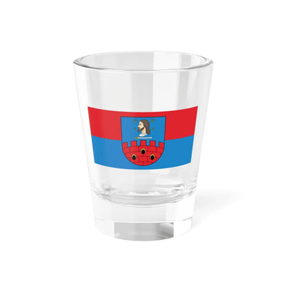 Flag of Viciebsk Rajon (Belarus) Shot Glass 1.5oz 1.5oz - Go Mug Yourself