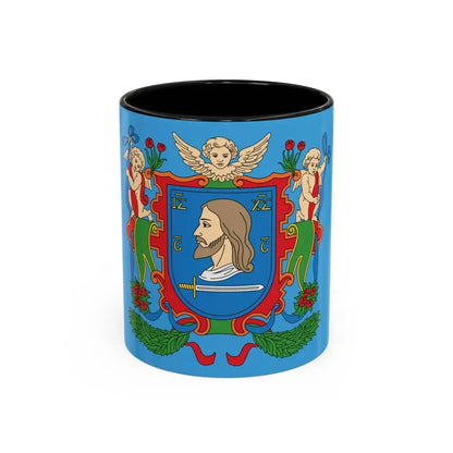 Flag of Viciebsk  Vitebsk Russia - Accent Coffee Mug 11oz Black - Go Mug Yourself