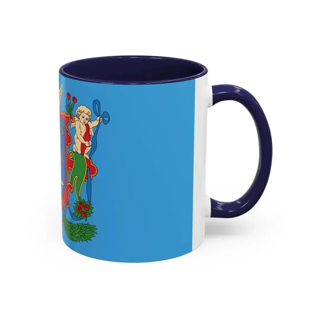 Flag of Viciebsk  Vitebsk Russia - Accent Coffee Mug - Go Mug Yourself