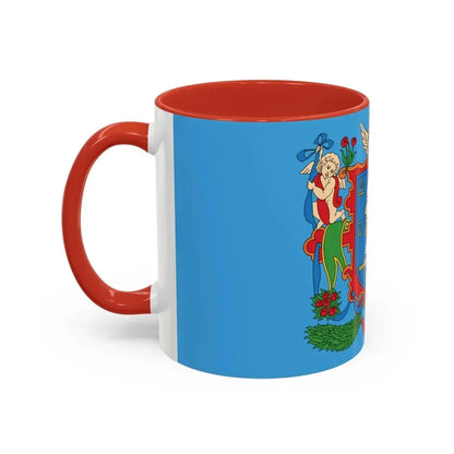 Flag of Viciebsk  Vitebsk Russia - Accent Coffee Mug - Go Mug Yourself
