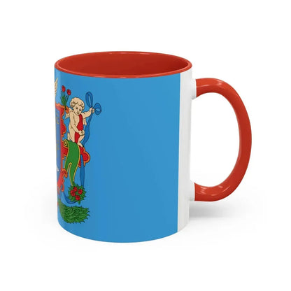 Flag of Viciebsk  Vitebsk Russia - Accent Coffee Mug - Go Mug Yourself
