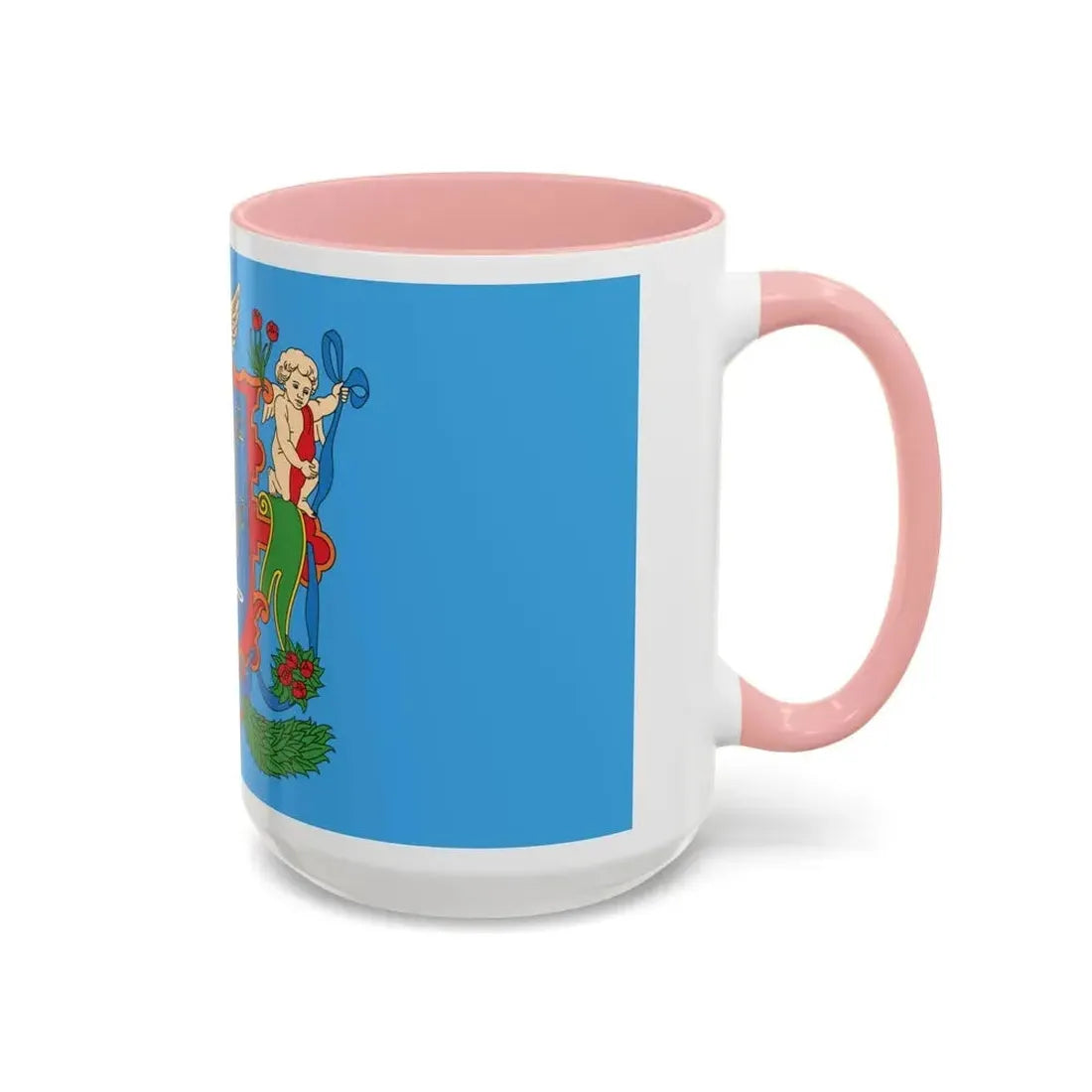Flag of Viciebsk  Vitebsk Russia - Accent Coffee Mug - Go Mug Yourself