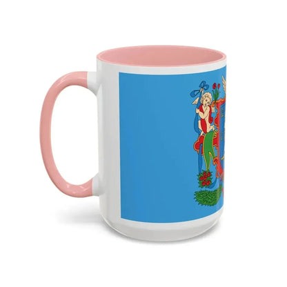 Flag of Viciebsk  Vitebsk Russia - Accent Coffee Mug - Go Mug Yourself