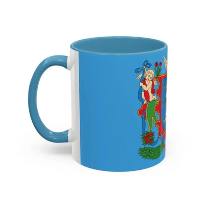 Flag of Viciebsk  Vitebsk Russia - Accent Coffee Mug - Go Mug Yourself