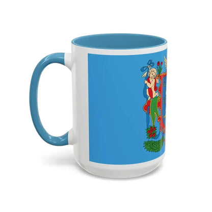 Flag of Viciebsk  Vitebsk Russia - Accent Coffee Mug - Go Mug Yourself