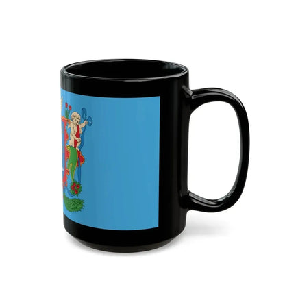 Flag of Viciebsk  Vitebsk Russia - Black Coffee Mug - Go Mug Yourself