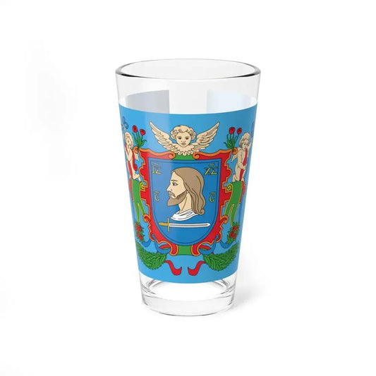 Flag of Viciebsk  Vitebsk Russia - Pint Glass 16oz 16oz - Go Mug Yourself