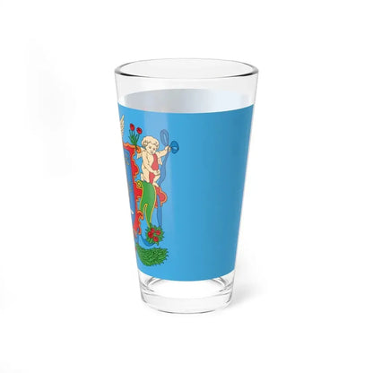 Flag of Viciebsk  Vitebsk Russia - Pint Glass 16oz - Go Mug Yourself