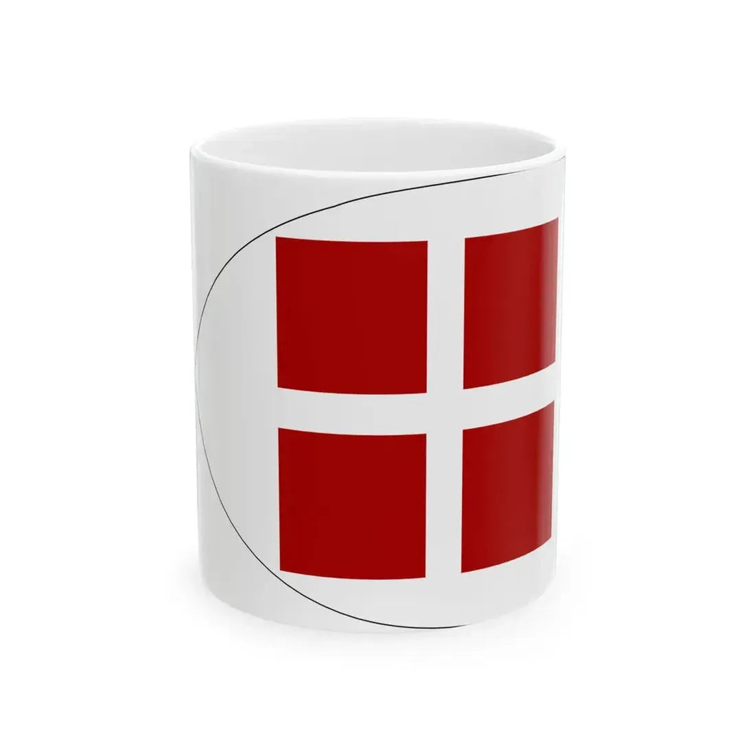 Flag of Vicina (Bulgaria) White Coffee Mug 11oz - Go Mug Yourself