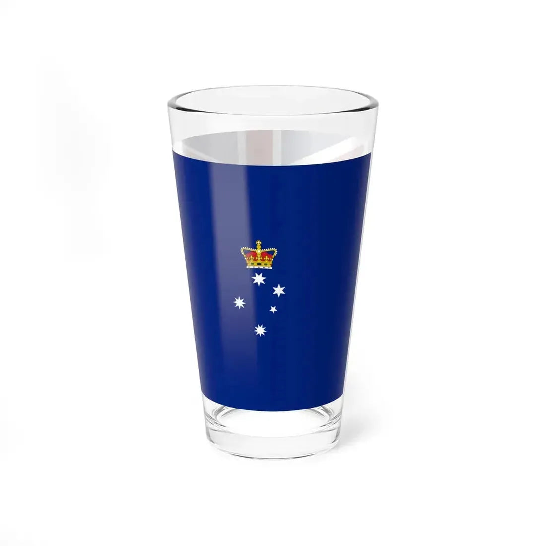 Flag of Victoria 1877-1901 (Australia) Pint Glass 16oz - Go Mug Yourself