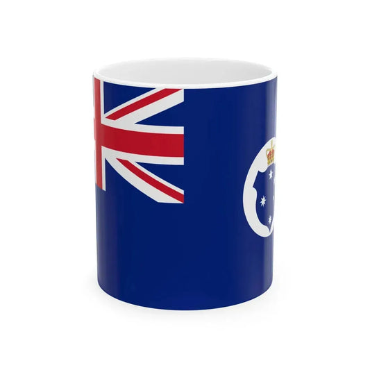 Flag of Victoria 1877 (Australia) White Coffee Mug 11oz - Go Mug Yourself
