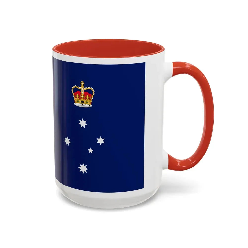 Flag of Victoria Australia - Accent Coffee Mug - Go Mug Yourself