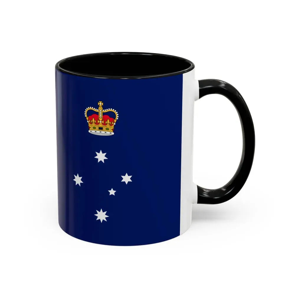 Flag of Victoria Australia - Accent Coffee Mug - Go Mug Yourself