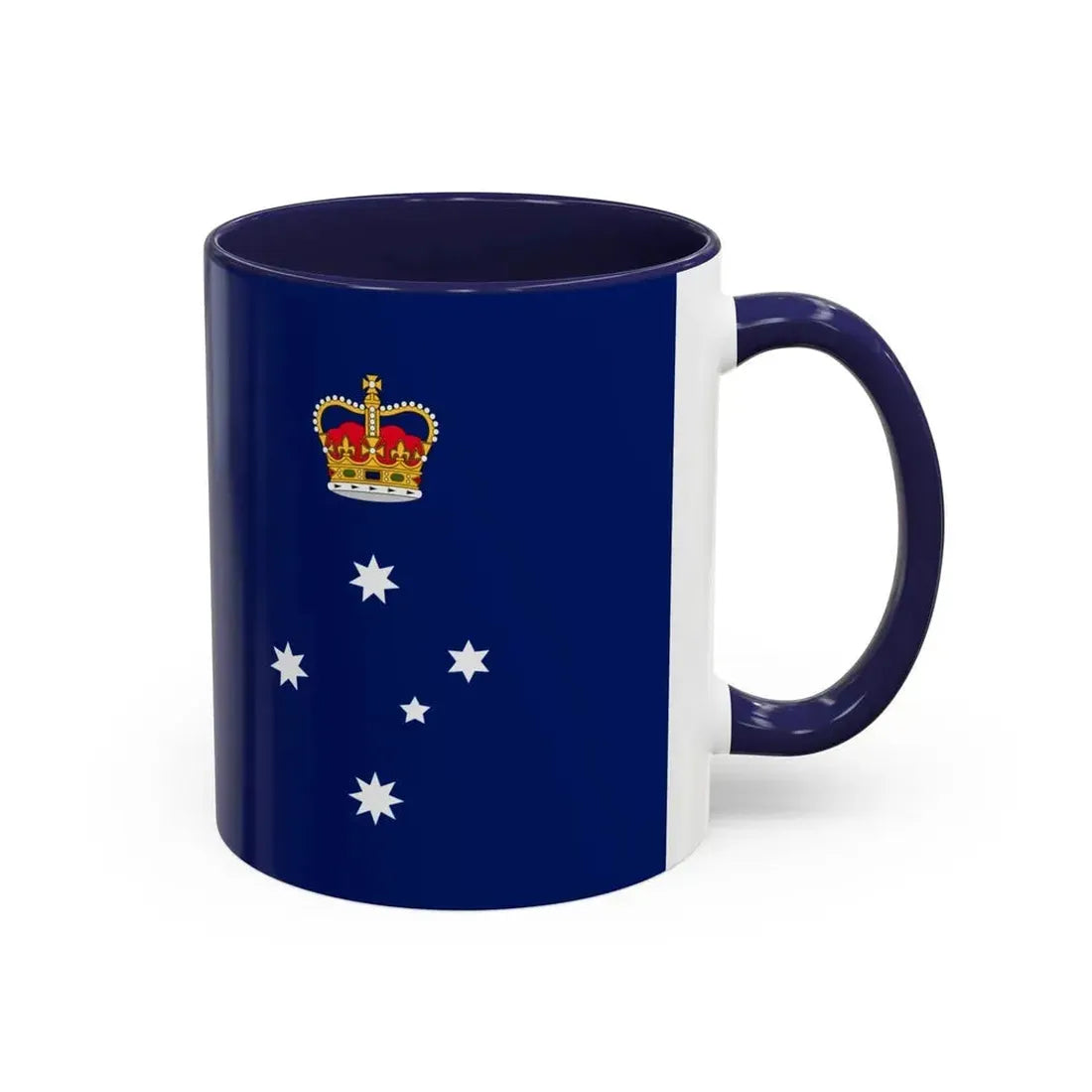 Flag of Victoria Australia - Accent Coffee Mug - Go Mug Yourself