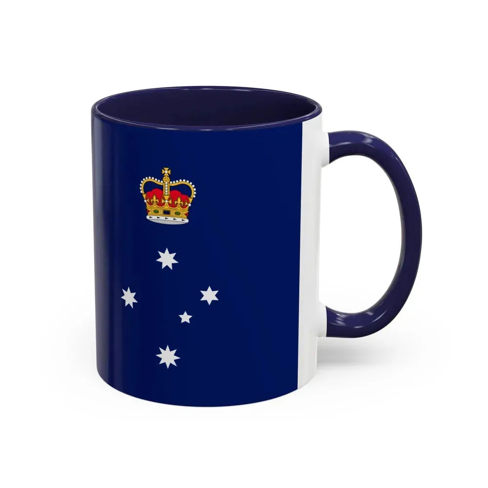 Flag of Victoria Australia - Accent Coffee Mug - Go Mug Yourself