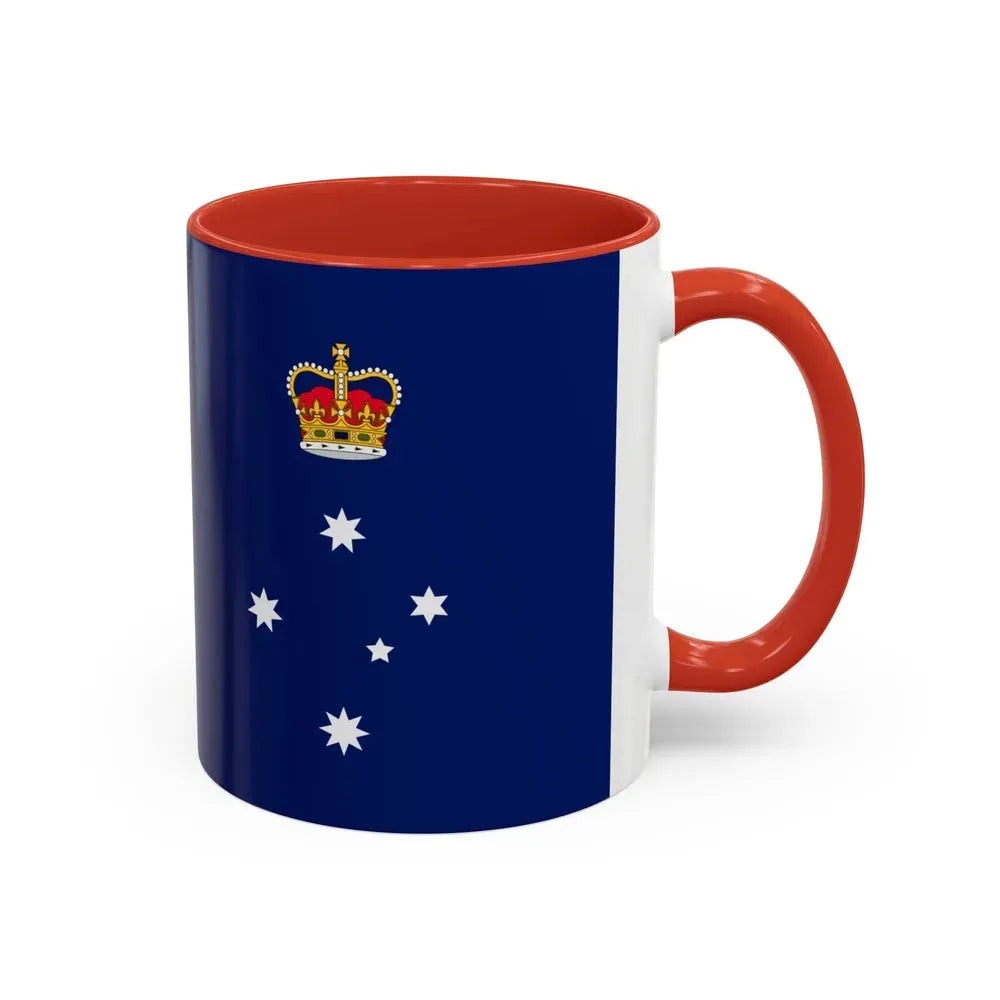 Flag of Victoria Australia - Accent Coffee Mug - Go Mug Yourself