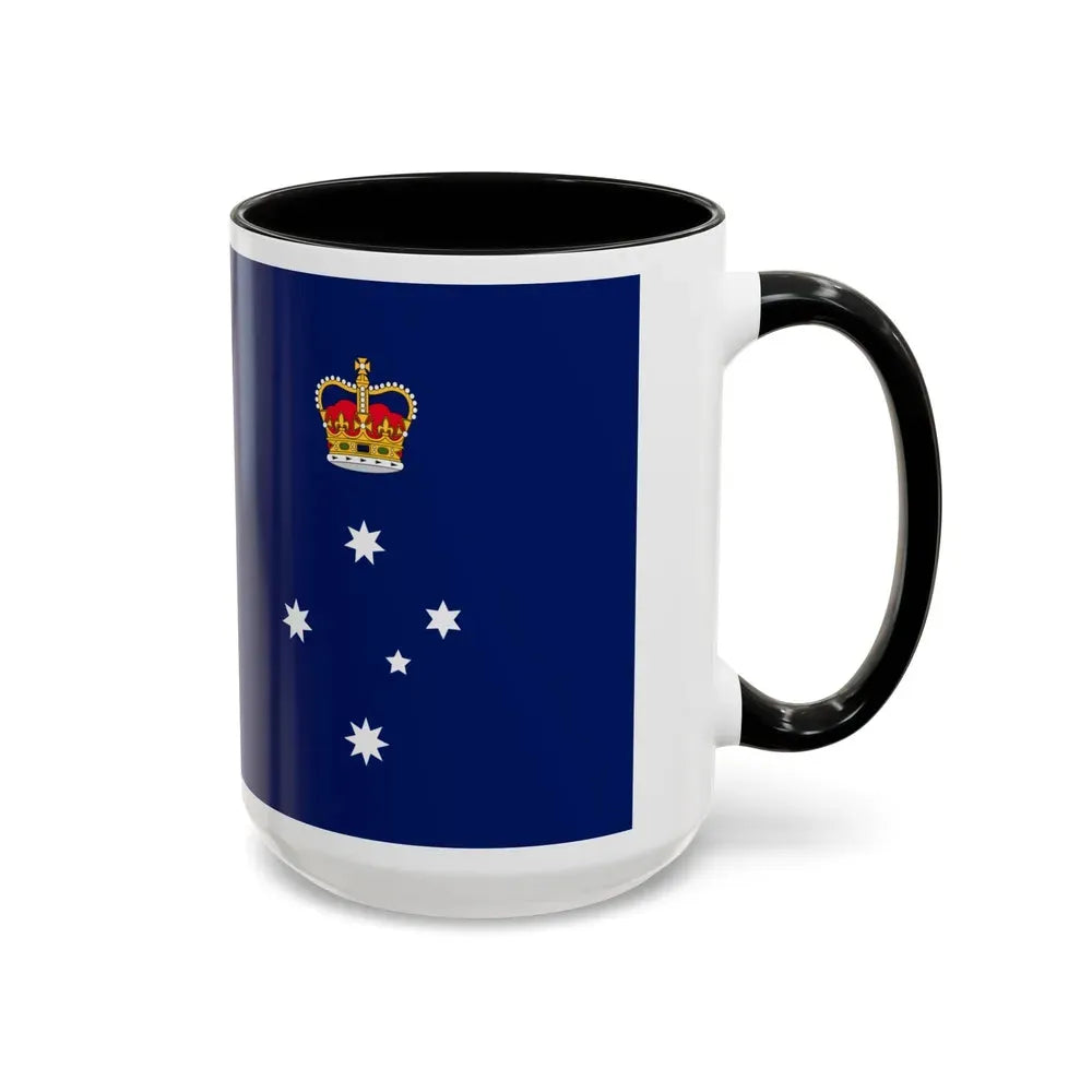 Flag of Victoria Australia - Accent Coffee Mug - Go Mug Yourself