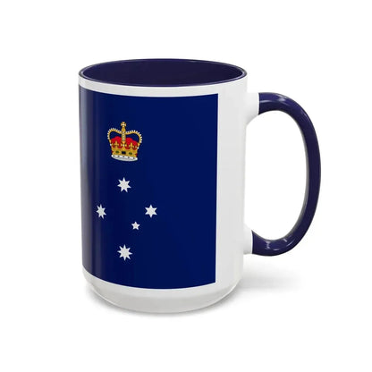 Flag of Victoria Australia - Accent Coffee Mug - Go Mug Yourself