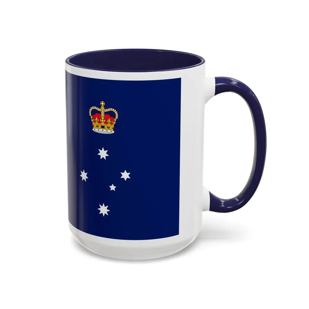 Flag of Victoria Australia - Accent Coffee Mug - Go Mug Yourself