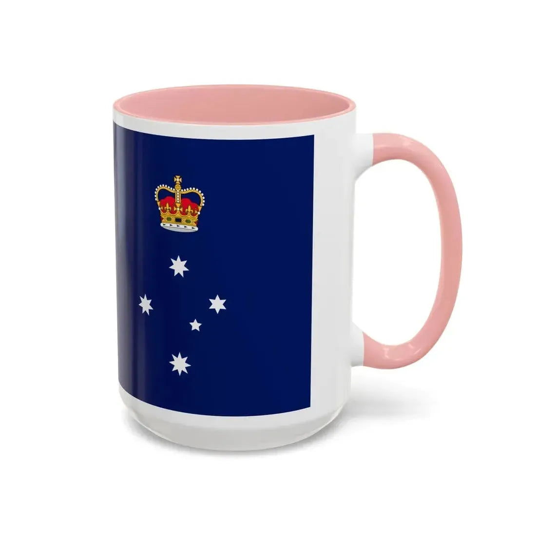 Flag of Victoria Australia - Accent Coffee Mug - Go Mug Yourself
