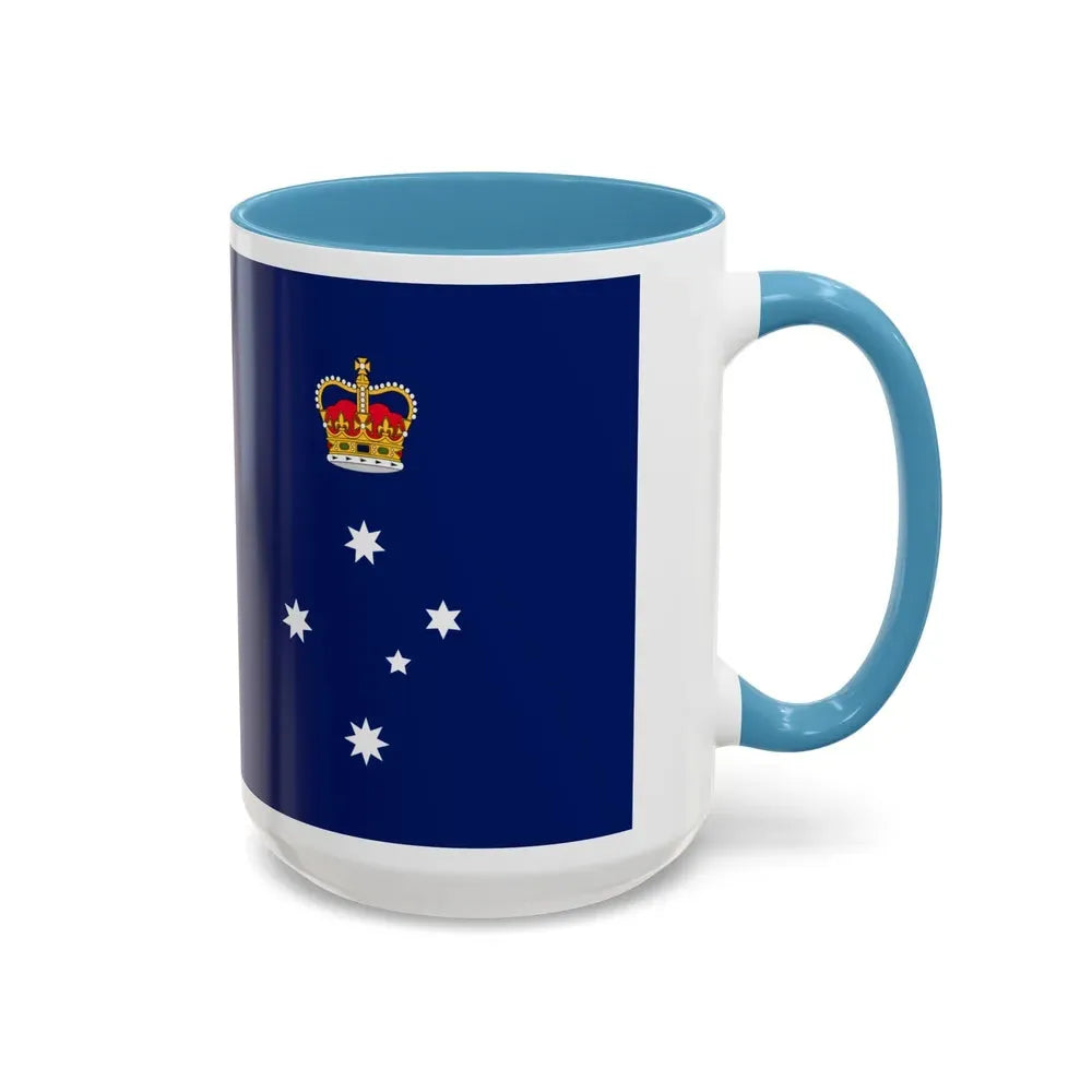 Flag of Victoria Australia - Accent Coffee Mug - Go Mug Yourself